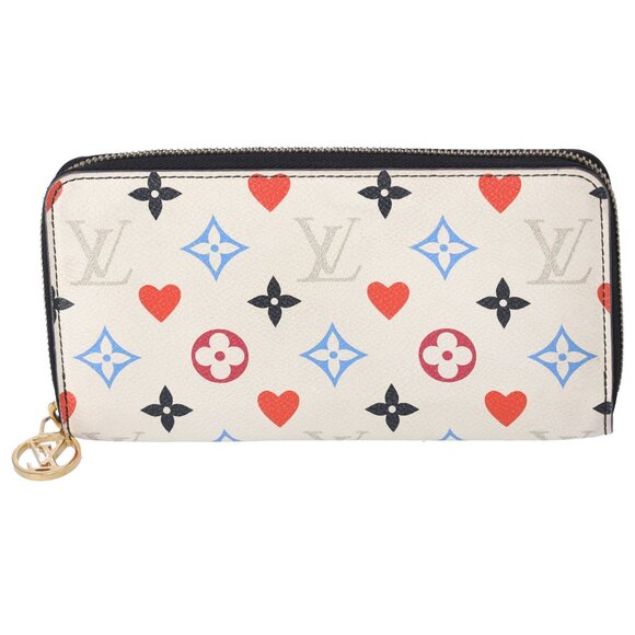 Louis Vuitton Game on Long Zippy Wallet M57491 Beige Multicolor Monogram